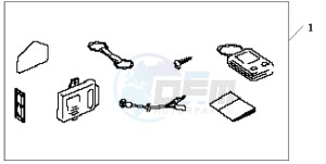 NES125 drawing SECURITY SYSTEM