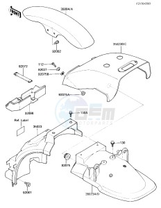 ZL 900 A [ELIMINATOR] (A1-A2) [ELIMINATOR] drawing FENDERS