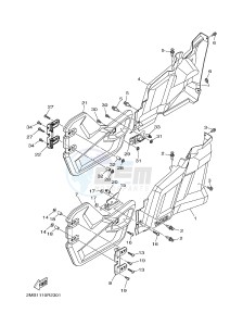 YXE700E YXE70WPHH (2MBG) drawing SIDE COVER