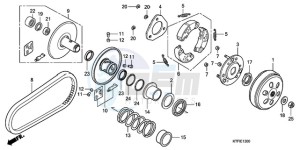 SH1259 France - (F / CMF 2F) drawing DRIVEN FACE