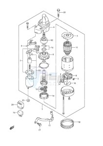 DF 9.9A drawing Starting Motor