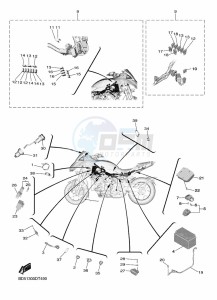 NIKEN MXT850 (BD5B) drawing ELECTRICAL 1