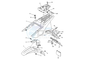 TW 125 drawing FENDER