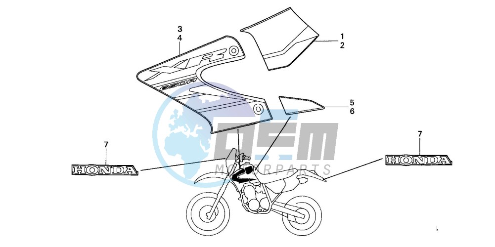 STRIPE (XR650R4)