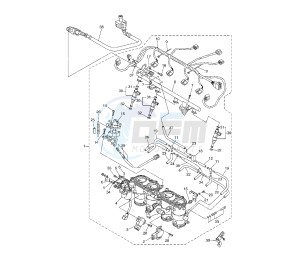 FZ1-N 1000 drawing INJECTION SYSTEM