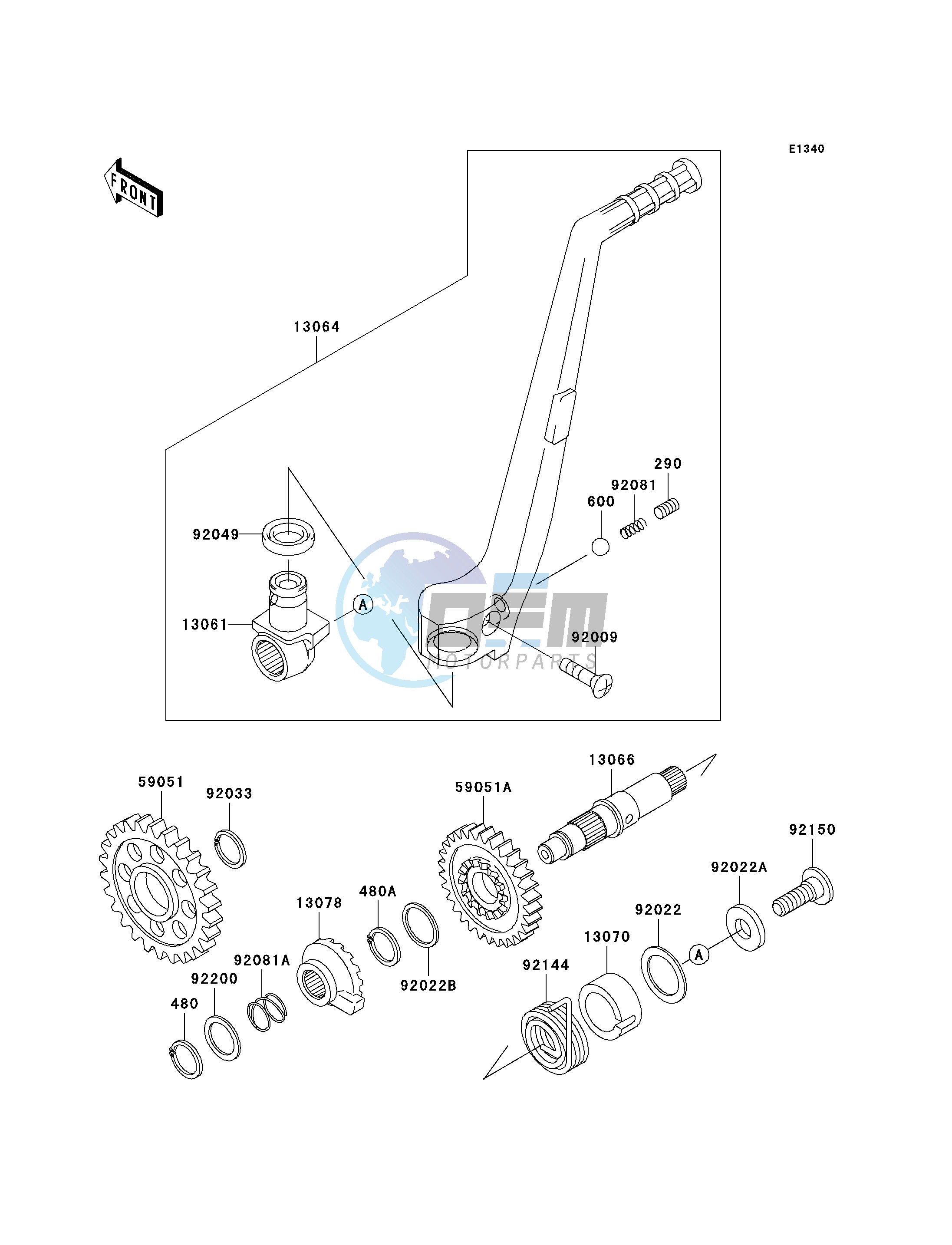 KICKSTARTER MECHANISM