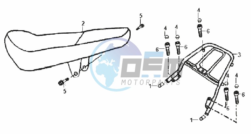 BUDDYSEAT - REAR LUGGAGE FRAME