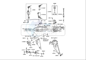 ZX-10R NINJA - 1000 cc (EU) drawing IGNITION SWITCH