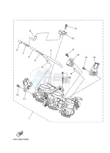 MT09A MT-09 ABS 900 (2DR1 2DR2) drawing INTAKE