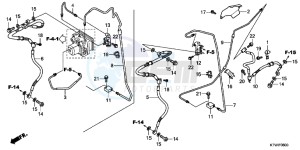 SH300AB drawing RR. BRAKE HOSE/ BRAKE PIPE