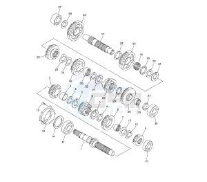 FJR AS 1300 drawing TRANSMISSION