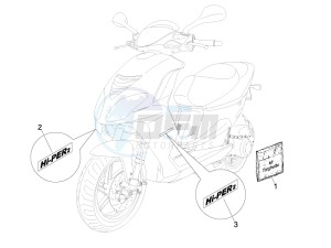 NRG 50 power DT drawing Plates - Emblems