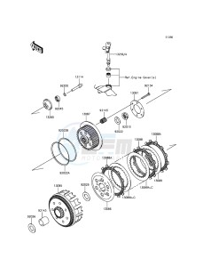 NINJA 250SL BX250AGFA XX (EU ME A(FRICA) drawing Clutch