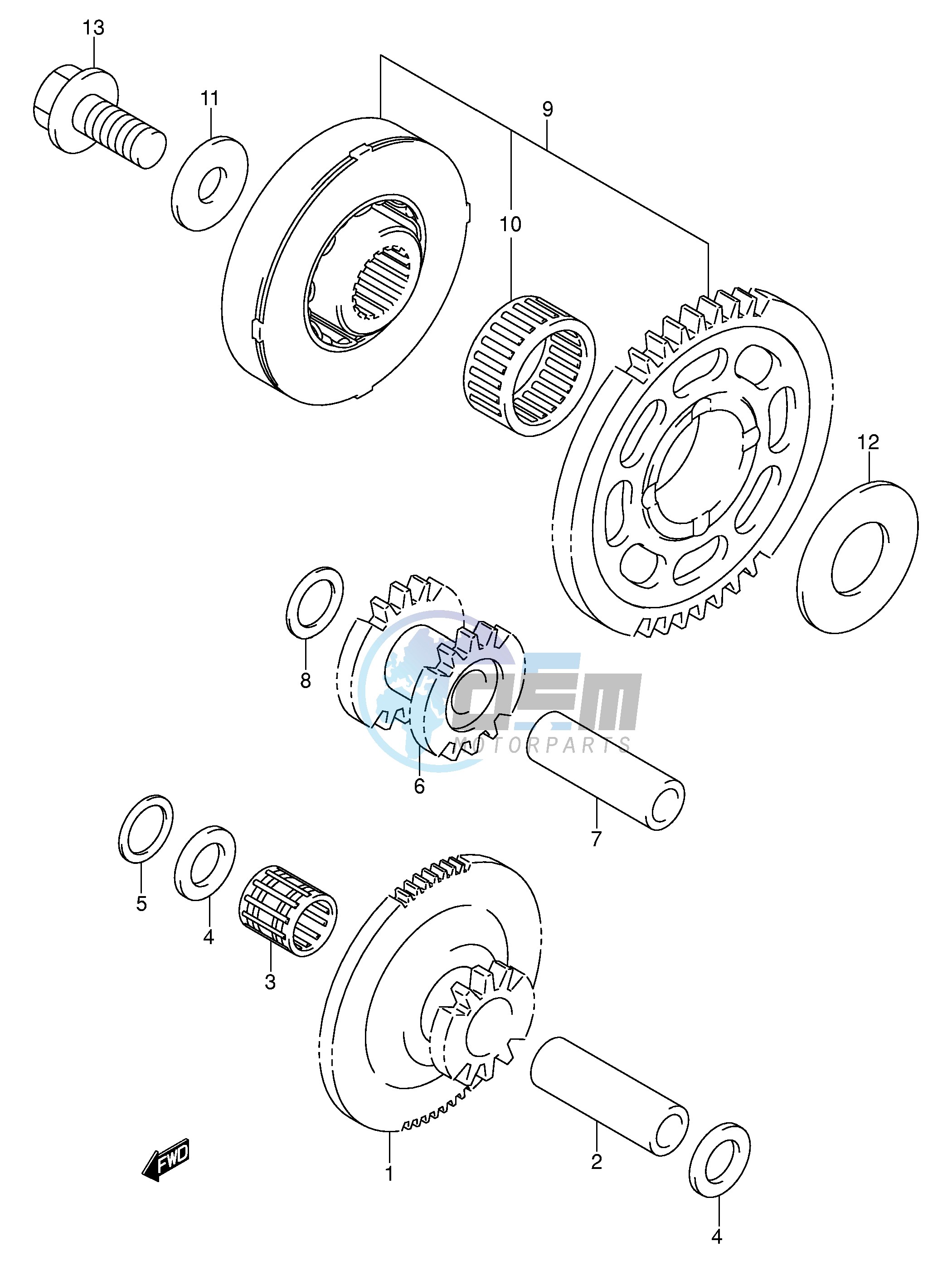 STARTER CLUTCH