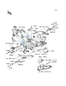 ER-6N ER650C9F GB XX (EU ME A(FRICA) drawing Frame Fittings