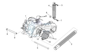 SR 50 H2O new ie AND carb. drawing Engine II