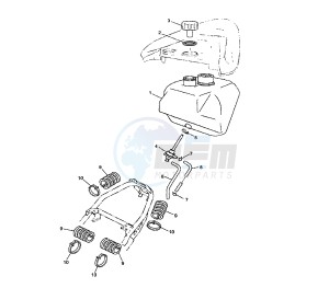 CS JOG R 50 drawing FUEL TANK