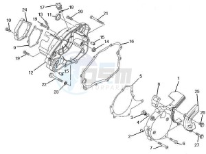 RCR_SMT 125 SC drawing Crankcase cover - Crankcase cooling