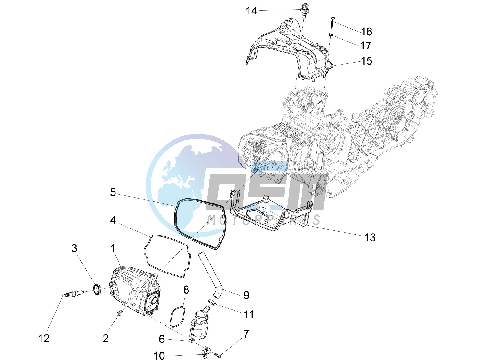 Cylinder head cover