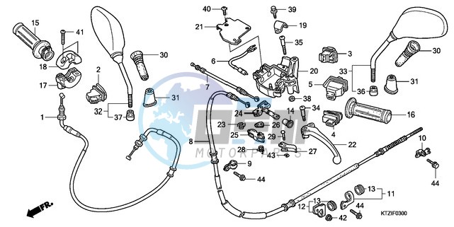 HANDLE LEVER/SWITCH/CABLE