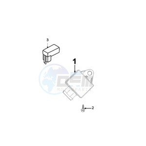 VIVA 2 RD drawing ELECTRONIC PART WITH CDI