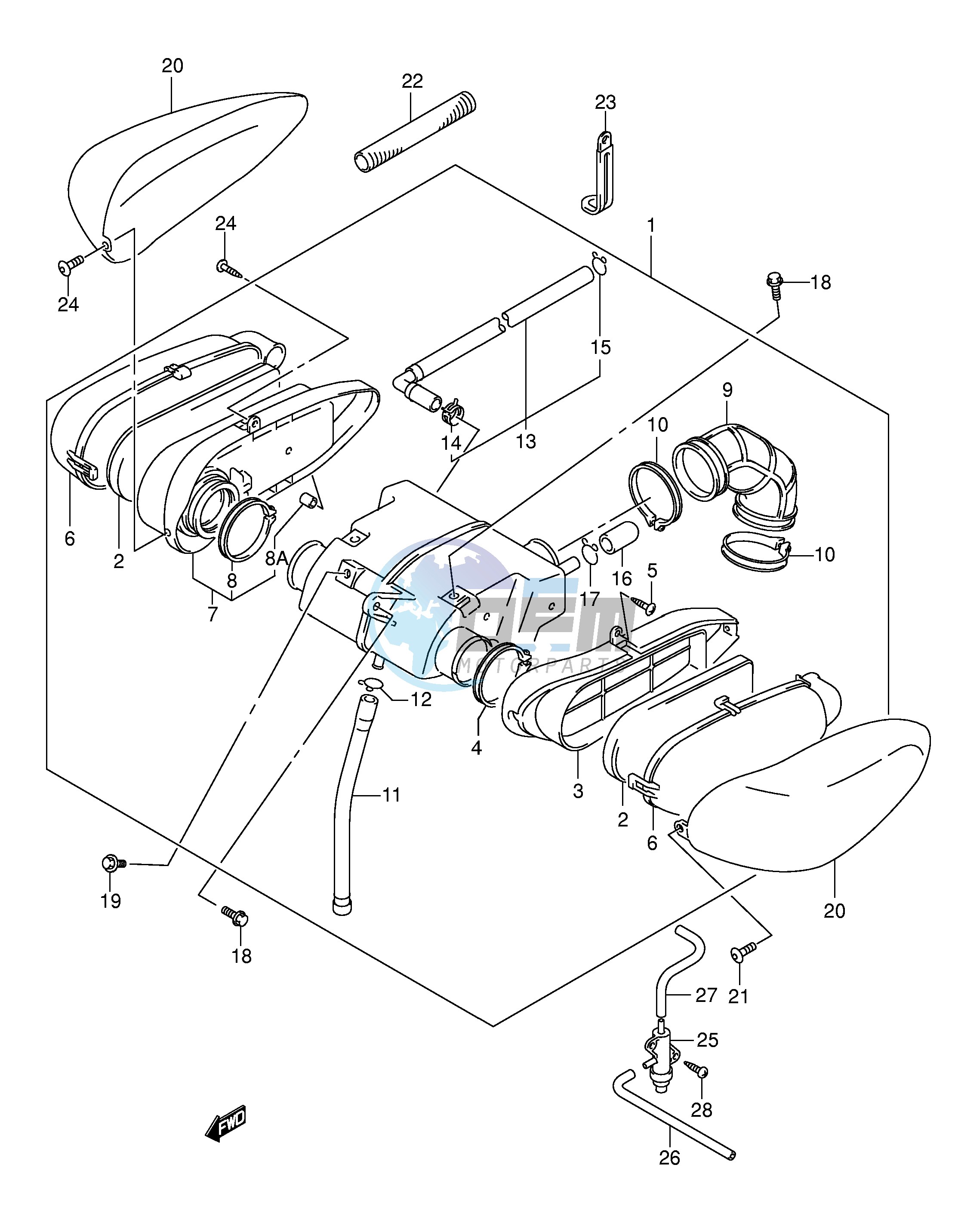 AIR CLEANER (MODEL K2 K3 K4)