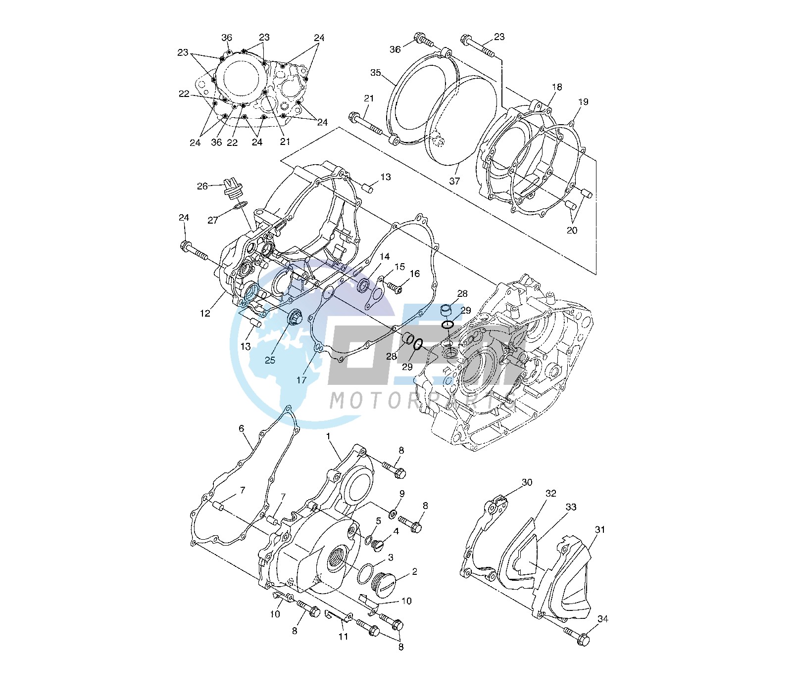 CRANKCASE COVER 1