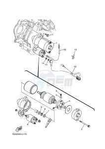 EF6600/E 357 (7C62 7C63 7C63 7C68) drawing STARTING MOTOR