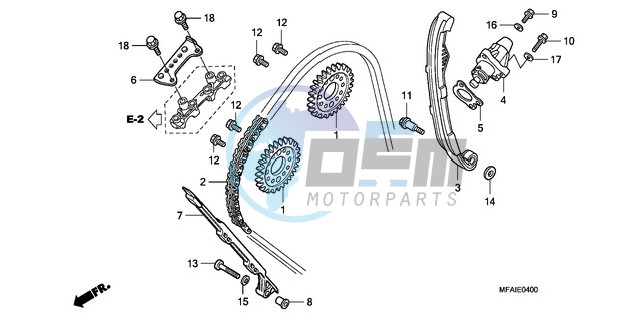 CAM CHAIN/TENSIONER