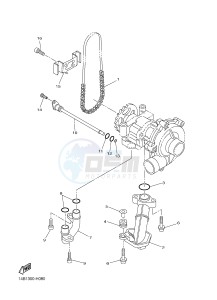 YZF-R1B 1000 (1KBH) drawing OIL PUMP