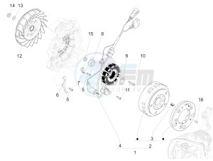 SPRINT 125CC 4T 3V IGET E4 ABS (APAC) drawing Flywheel magneto