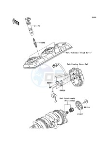 NINJA_ZX-10R ZX1000JDF FR XX (EU ME A(FRICA) drawing Ignition System