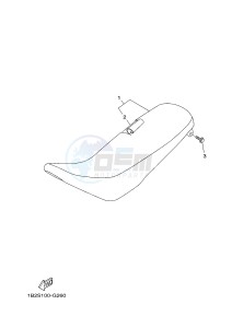 TT-R125 TT-R125LWE (19CT 19CU) drawing SEAT