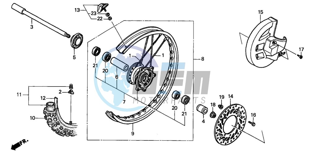 FRONT WHEEL