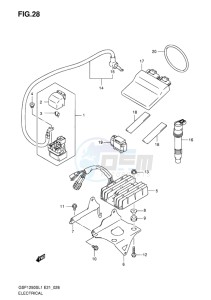 GSF-1250S ABS BANDIT EU drawing ELECTRICAL