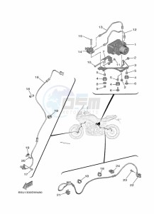 TRACER 9 MTT890 (B5U1) drawing ELECTRICAL 3