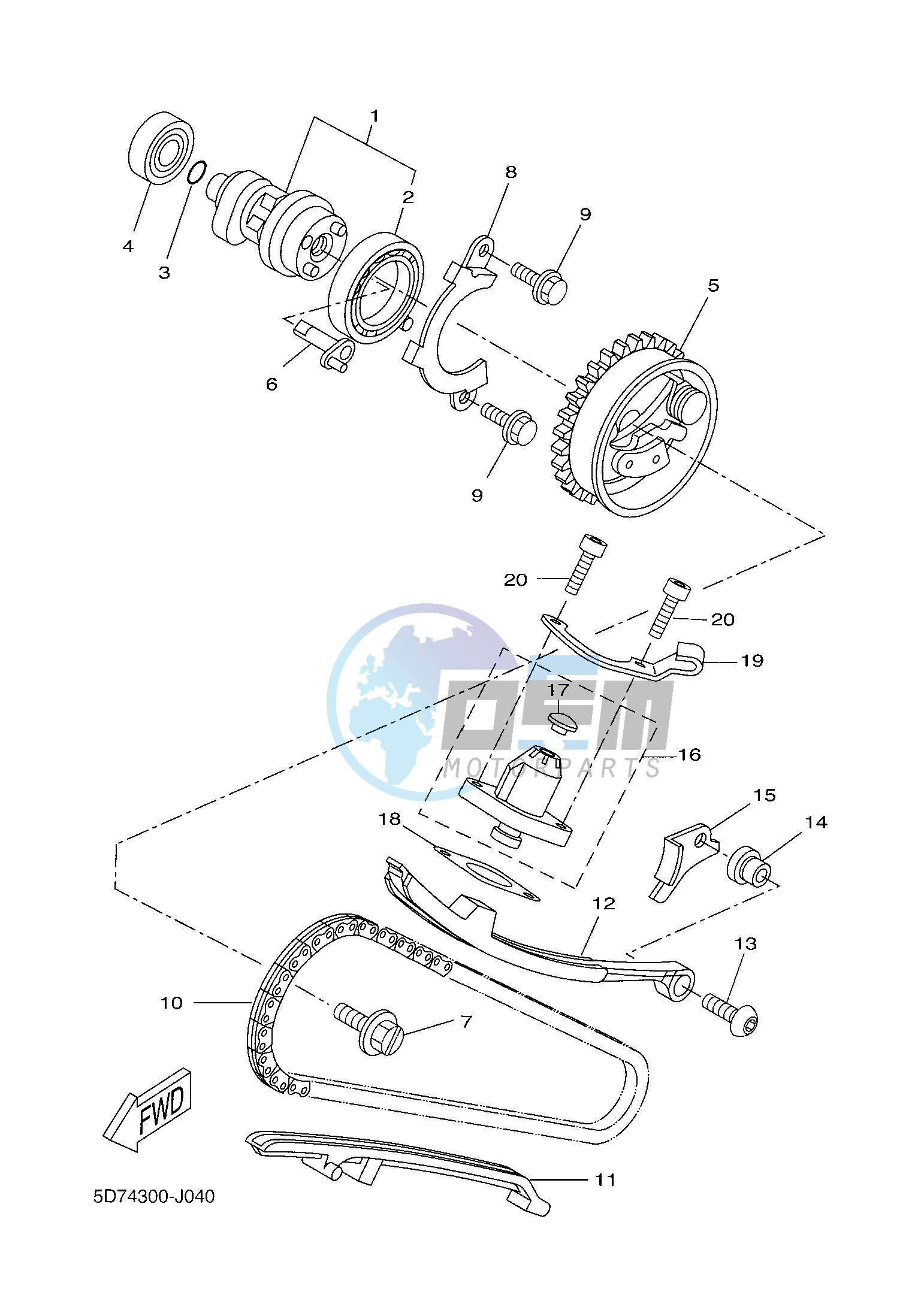 CAMSHAFT & CHAIN