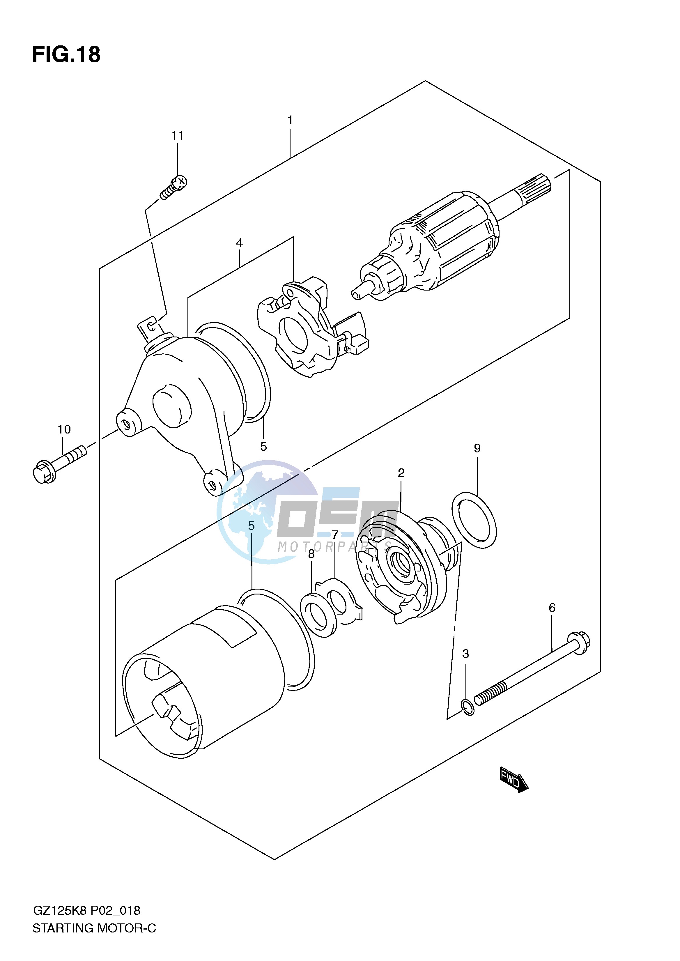 STARTING MOTOR