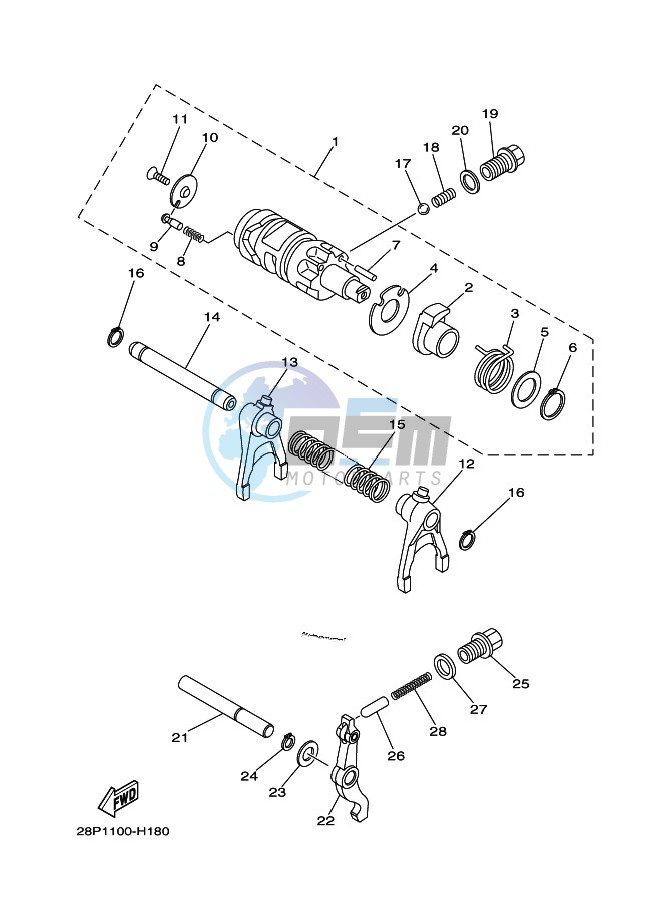 SHIFT CAM & FORK