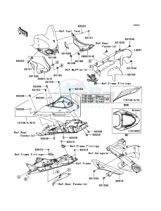 NINJA ZX-10R ZX1000D6F FR GB XX (EU ME A(FRICA) drawing Side Covers/Chain Cover