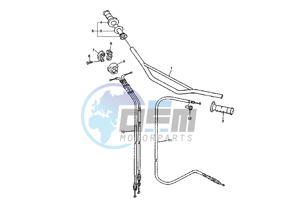 STEERING HANDLE – CABLE