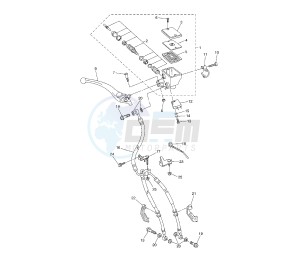 FZ1-N 1000 drawing FRONT MASTER CYLINDER 1