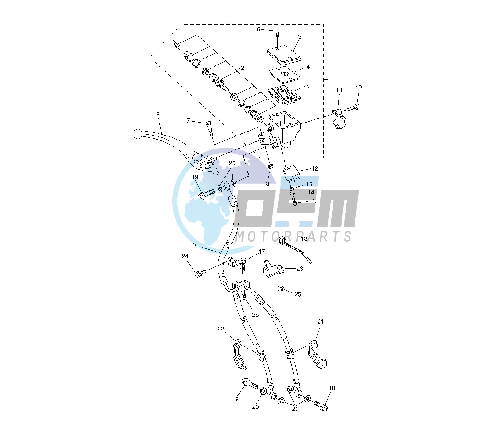 FRONT MASTER CYLINDER 1