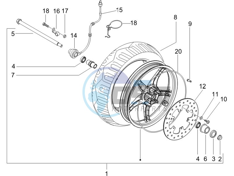 Front wheel