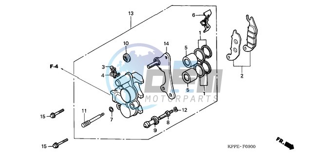 FRONT BRAKE CALIPER