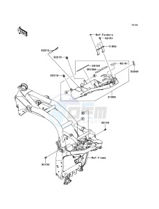 Z750 ZR750L9F GB XX (EU ME A(FRICA) drawing Battery Case