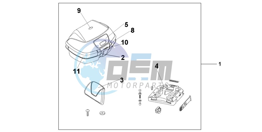 TOP BOX 45L