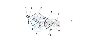 NV750C2 drawing WINDSCREEN