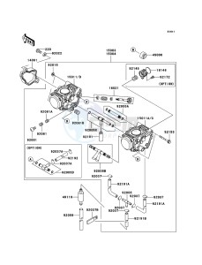 KVF650_4X4 KVF650DBF EU GB drawing Carburetor