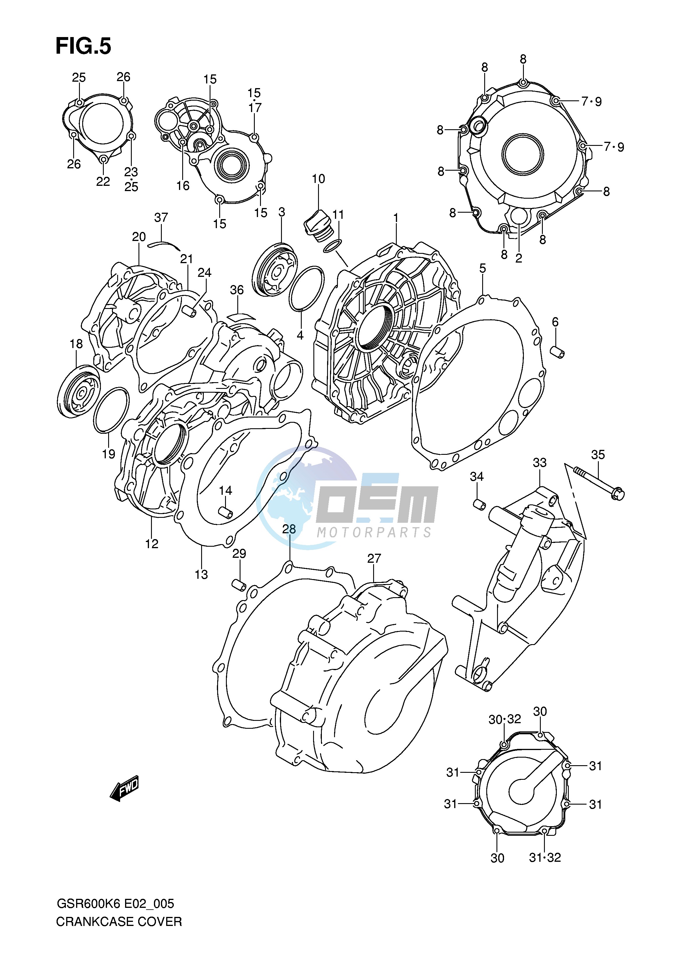 CRANKCASE COVER